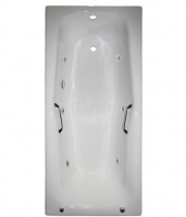 Ванна Aqualux SW-012 (Artex Prestige) 180x80 с гидромассажем