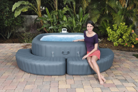 Bestway 58466 BW Надувная скамейка для квадратных СПА бассейнов, 174х40х35 см