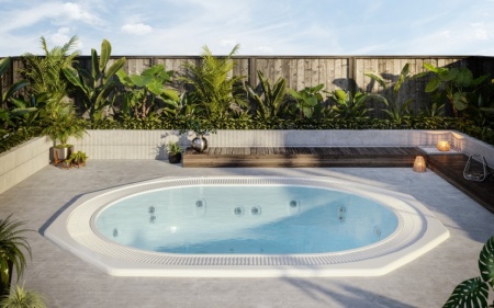 Переливной спа-бассейн AstralPool Olympia / Aquavia Hydra