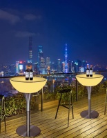 Комплект светящейся мебели Стол+2 стула V5 Комплект светящейся мебели Стол+2 стула V5