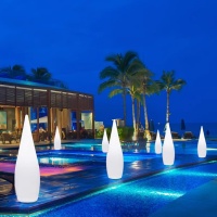 Светильник Капля 24х80 питание от АКБ, RGB Светильник Капля 24х80 питание от АКБ, RGB