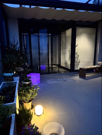 Светильник Куб 50 питание от сети 220В, RGB